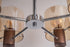 Brooks Semi Flush Light 5 Light